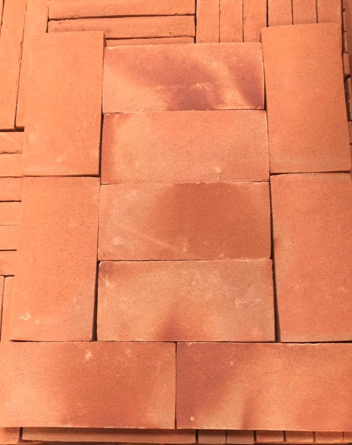 2 Plaqueta Vermelho Mesclado 22 x 10 x 35 2