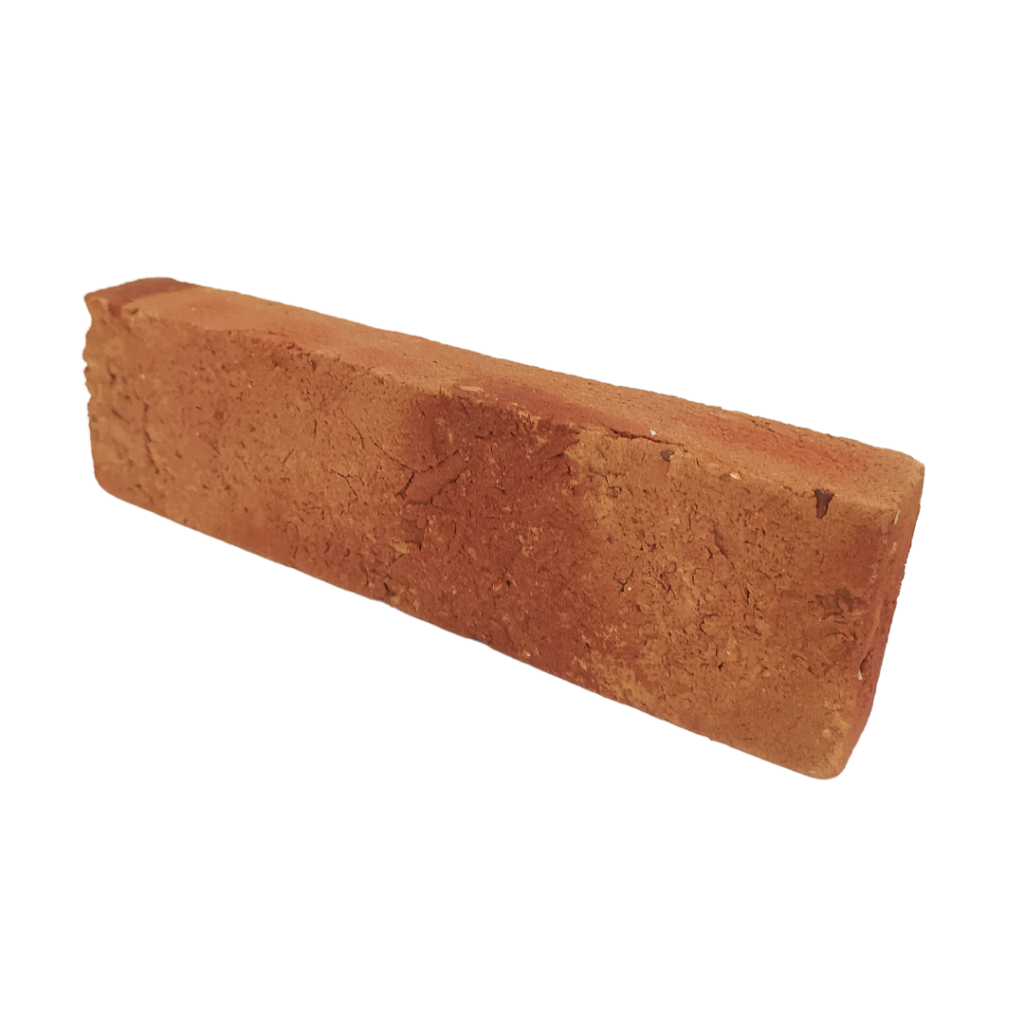 Plaqueta rustica vermelho mesclado