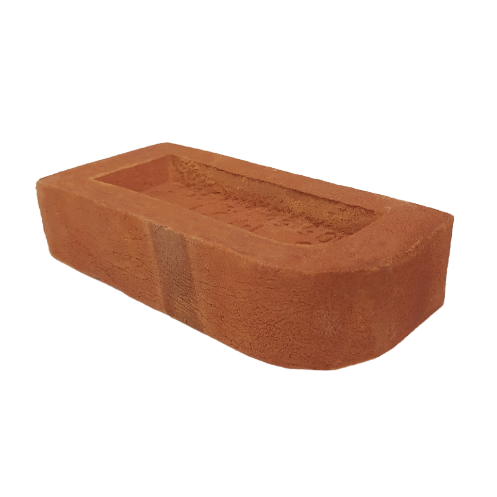 canto redondo vermelho mesclado