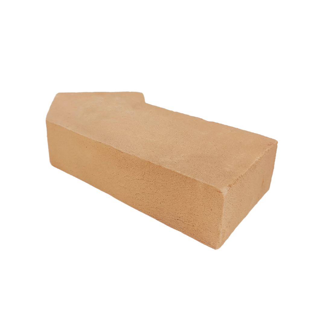 tijolo 45 graus palha